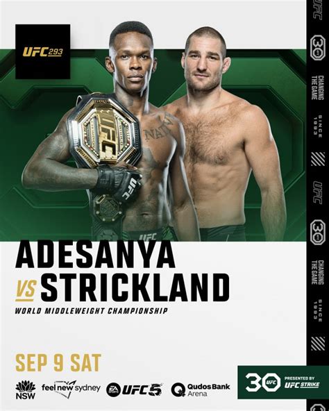 UFC 293: Adesanya vs. Strickland Payouts & Fighters Salaries.